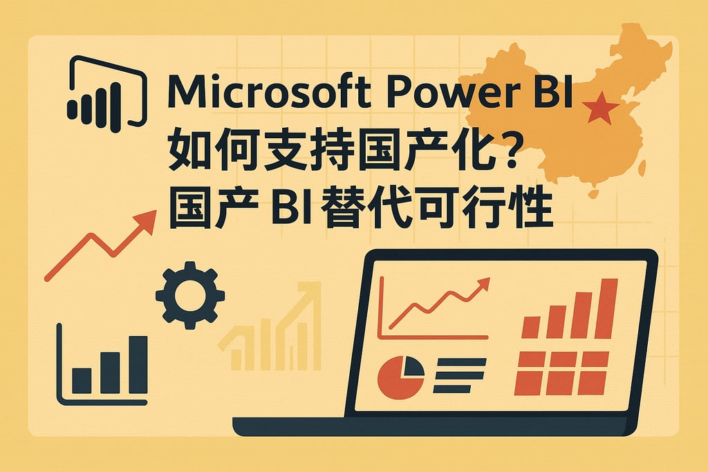 Microsoft Power BI如何支持国产化？国产BI替代可行性